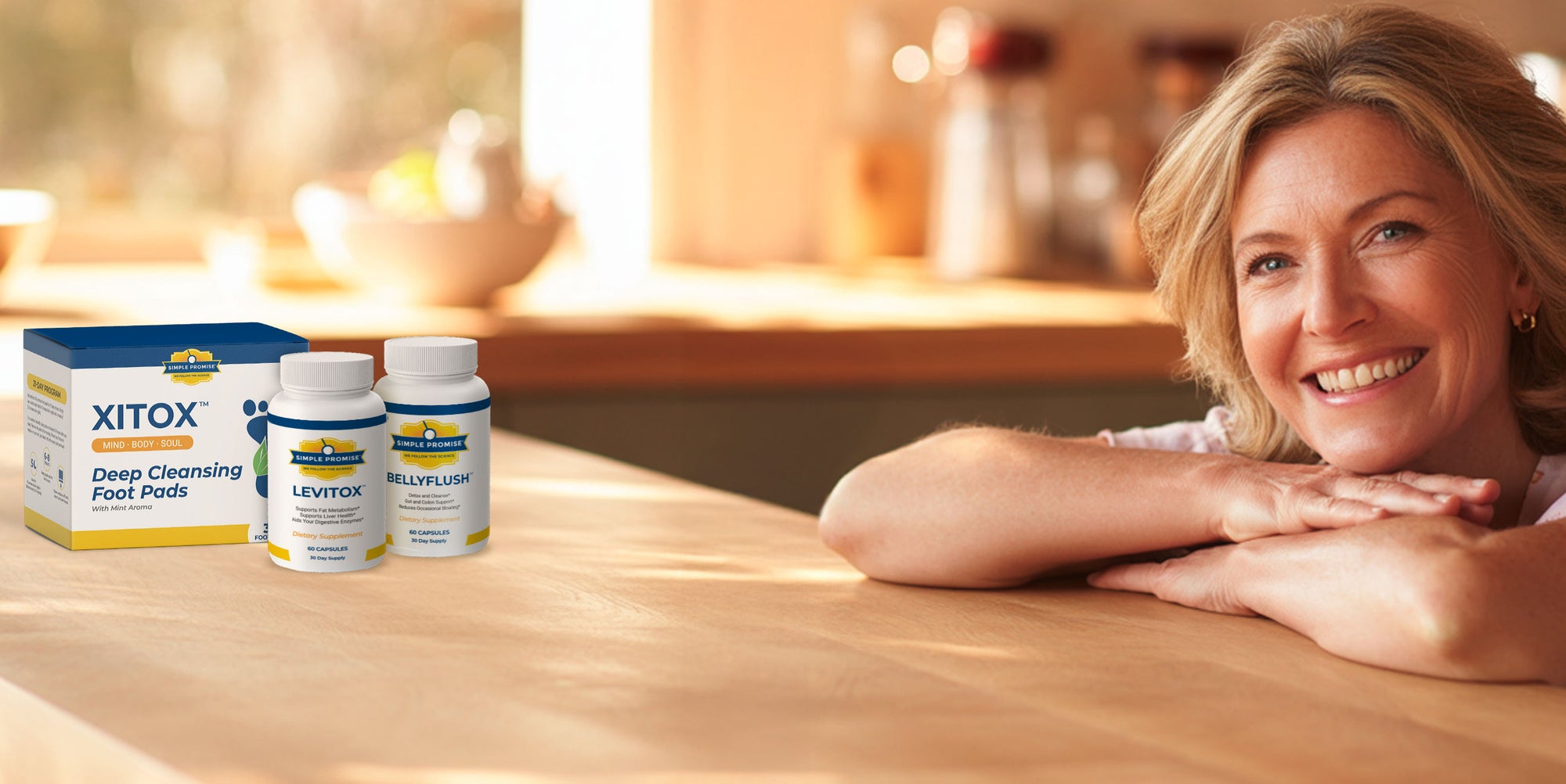 Gentle, Natural Support for a Lighter, More Comfortable You