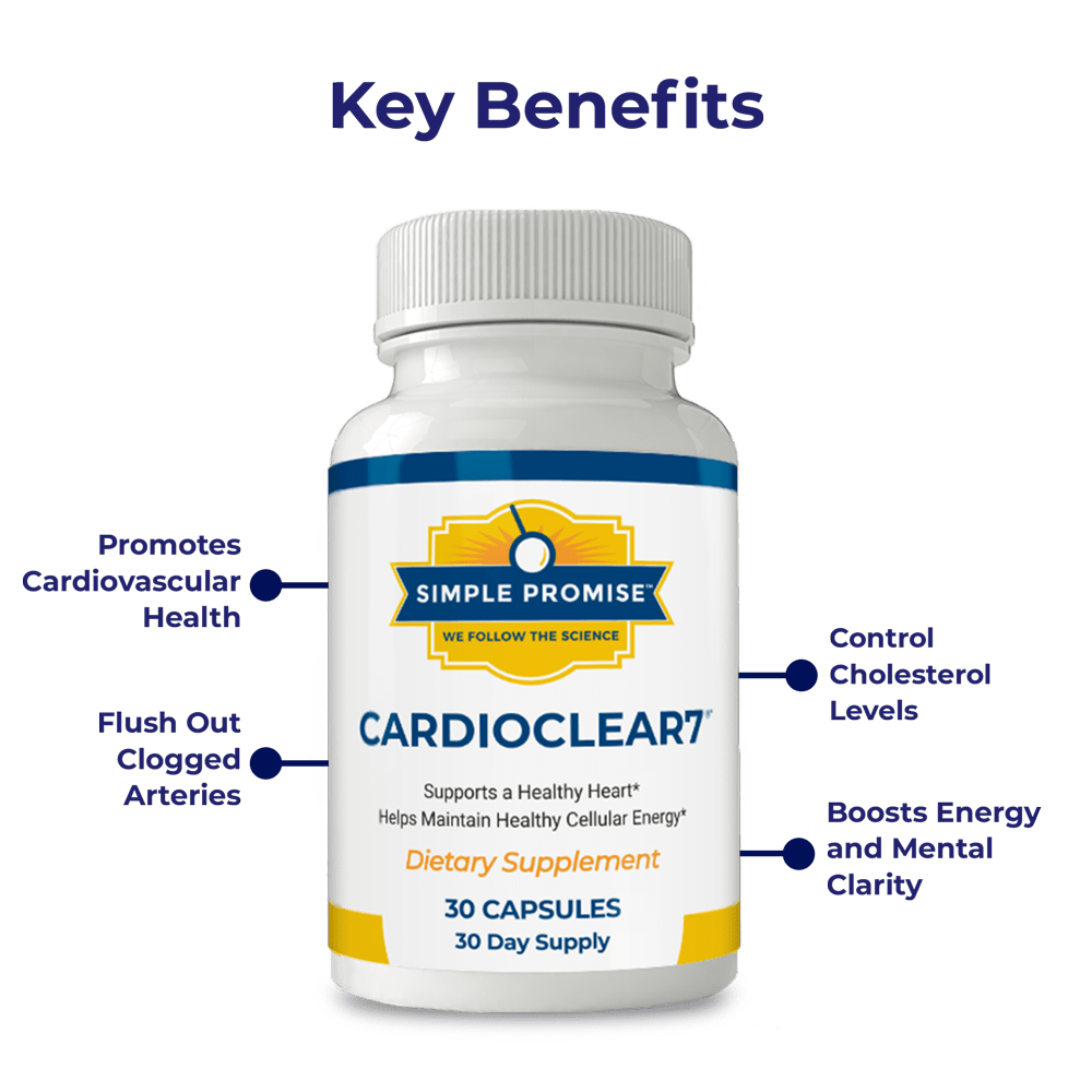 CardioClear7 2 Bottles (Subscription)